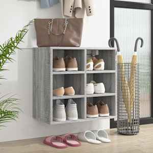 Omarica za čevlje Siva sonoma 52,5x30x50 cm