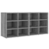vidaXL kingakapid 2 tk, hall Sonoma tamm, 52,5 x 30 x 50 cm
