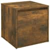 vidaXL sahtliga kapp, suitsutatud tamm, 40,5 x 40 x 40 cm, tehispuit