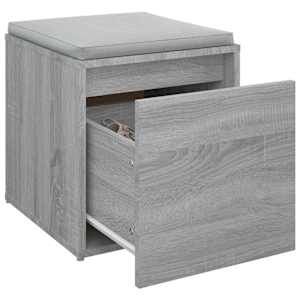 Úložný box se zásuvkou šedý sonoma 40,5 x 40 x 40 cm kompozit - obrázek 5