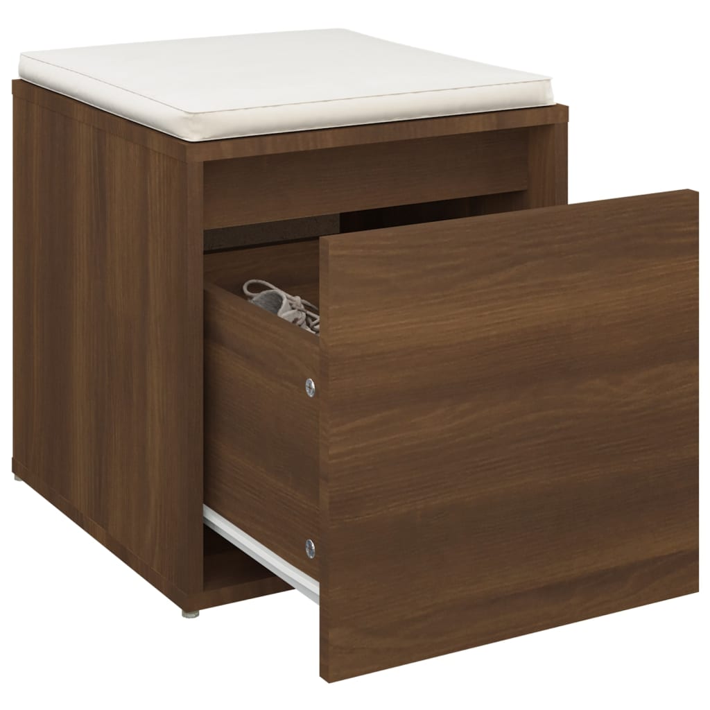 Schubladenbox Braun Eichen-Optik 40,5x40x40 Cm Holzwerkstoff VidaXL 16 width=274