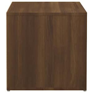 Úložný box se zásuvkou hnědý dub 40,5 x 40 x 40 cm kompozit - obrázek 7