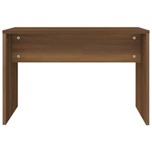 Stolička k toaletnímu stolku hnědý dub 70 x 35 x 45 cm kompozit - obrázek 4