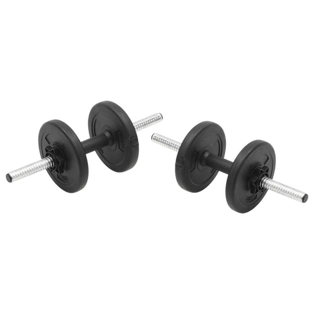 Thumbnail - vidaXL Langhantel- und Kurzhantel-Set 30 kg
