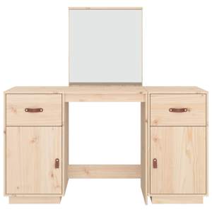 Set toaletního stolku se zrcadlem masivní borové dřevo - obrázek 6
