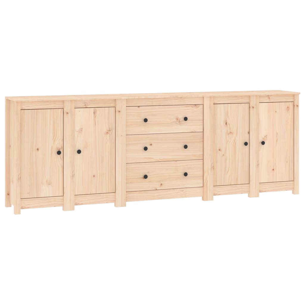Thumbnail - vidaXL Sideboard 230x35x80 cm Massivholz Kiefer