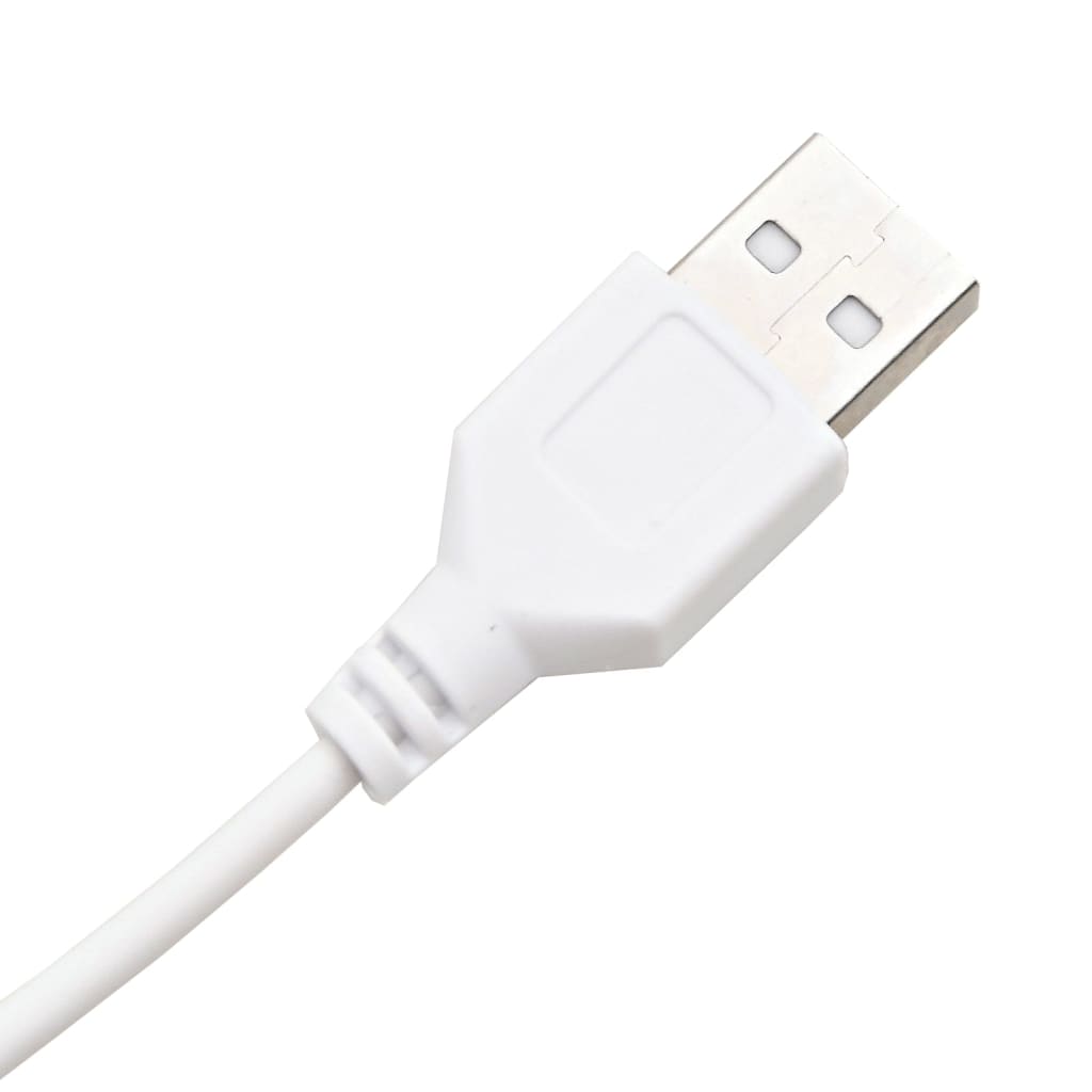 Toaletní stolek sada s LED bílý kompozitní dřevo - obrázek 15