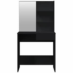 Set toaletního stolku černý 74,5 x 40 x 141 cm - obrázek 6