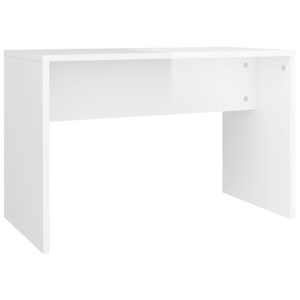Toaletní stolek sada bílý s vysokým leskem 74,5 x 40 x 141 cm - obrázek 7