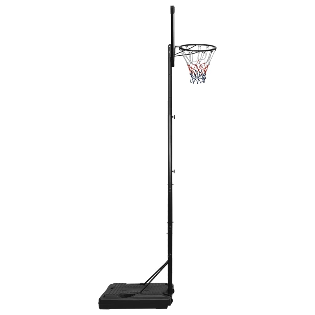 Basketbalový koš s průhlednou deskou 280–350 cm polykarbonát
