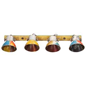 Industriální nástěnná lampa vícebarevná 90 x 25 cm E27 - obrázek 3