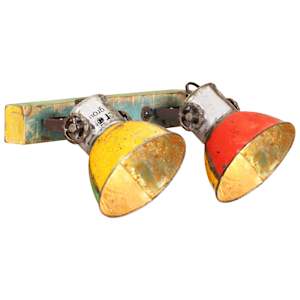 Industrijska stenska svetilka večbarvna 45x25 cm E27