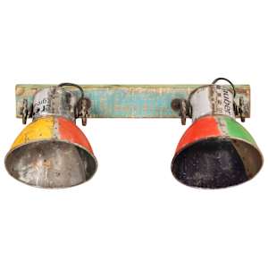 Industriální nástěnná lampa vícebarevná 45 x 25 cm E27 - obrázek 3