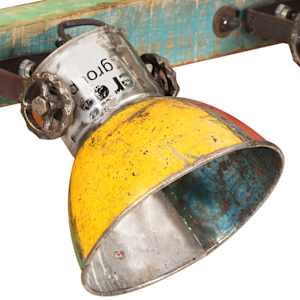 Industriální nástěnná lampa vícebarevná 45 x 25 cm E27 - obrázek 4