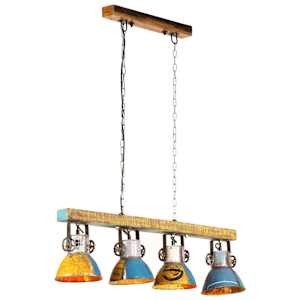 vidaXL t&ouml;&ouml;stuslik laelamp, 25 W, mitmev&auml;rviline, 111 cm, E27