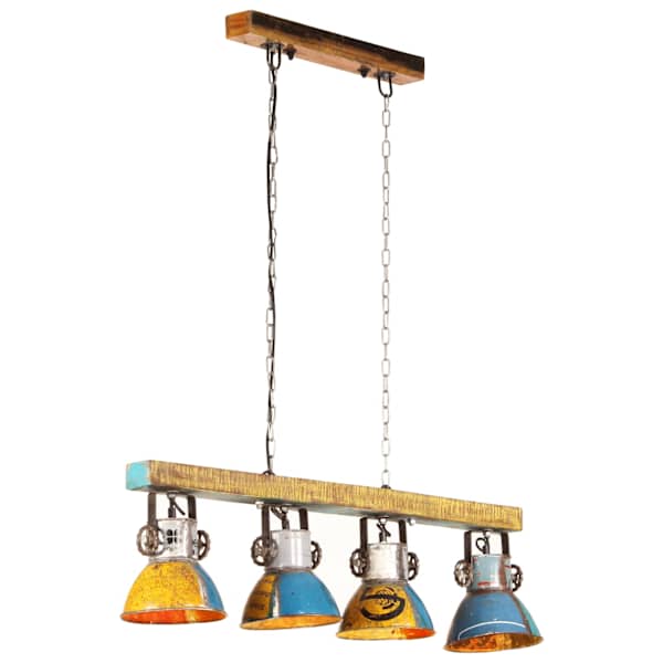vidaXL t&ouml;&ouml;stuslik laelamp, 25 W, mitmev&auml;rviline, 111 cm, E27