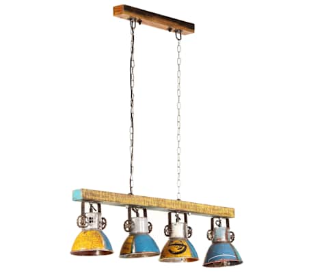 vidaXL Deckenleuchte Industrie-Stil 25 W Mehrfarbig 111 cm E27