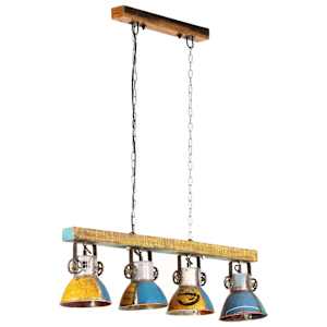 vidaXL Deckenleuchte Industrie-Stil 25 W Mehrfarbig 111 cm E27