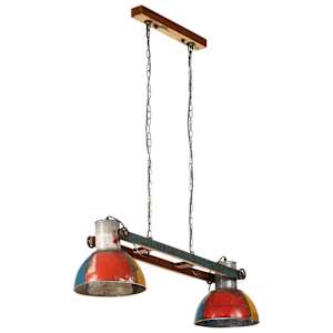 vidaXL Industrialna lampa wisząca, 25 W, kolorowa, 111 cm, E27