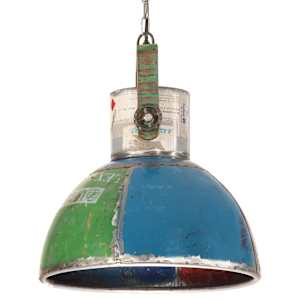 Industriální závěsná lampa 25 W vícebarevná kulatá 40 cm E27 - obrázek 3