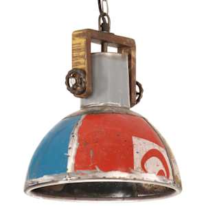 vidaXL t&ouml;&ouml;stuslik laelamp, 25 W, mitmev&auml;rviline, &uuml;mmargune, 30 cm, E27