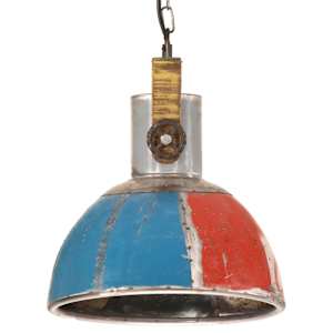 Industriální závěsná lampa 25 W vícebarevná kulatá 30 cm E27 - obrázek 3