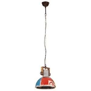 Industriální závěsná lampa 25 W vícebarevná kulatá 30 cm E27 - obrázek 5