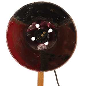 Industriální stolní lampa vícebarevná kulatá 23x18x95 cm E27 - obrázek 5