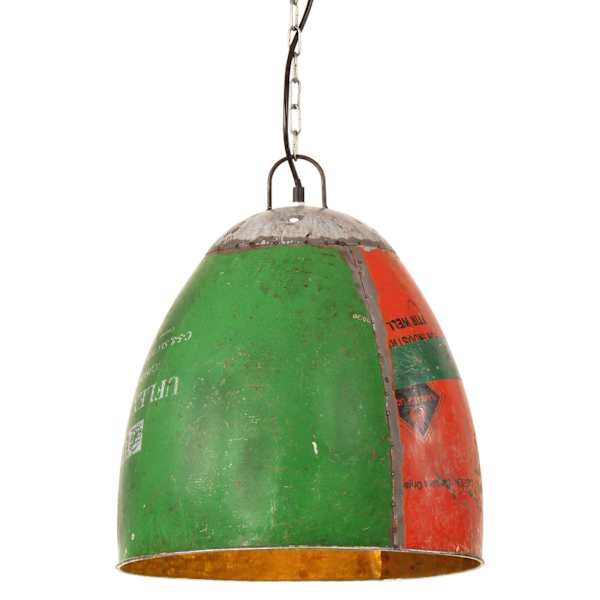 vidaXL t&ouml;&ouml;stuslik laelamp, 25 W, mitmev&auml;rviline, &uuml;mmargune, 42 cm, E27