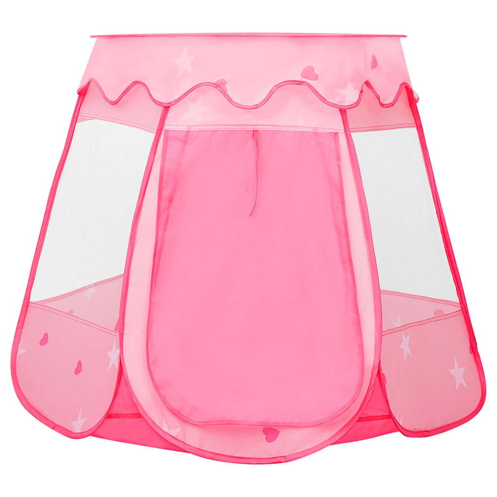 Alternativ bild 2 för VidaXl Lektält För Barn Rosa 102X102X82 Cm