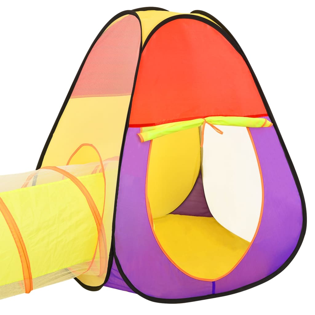  Detský stan na hranie viacfarebný 255x80x100 cm
