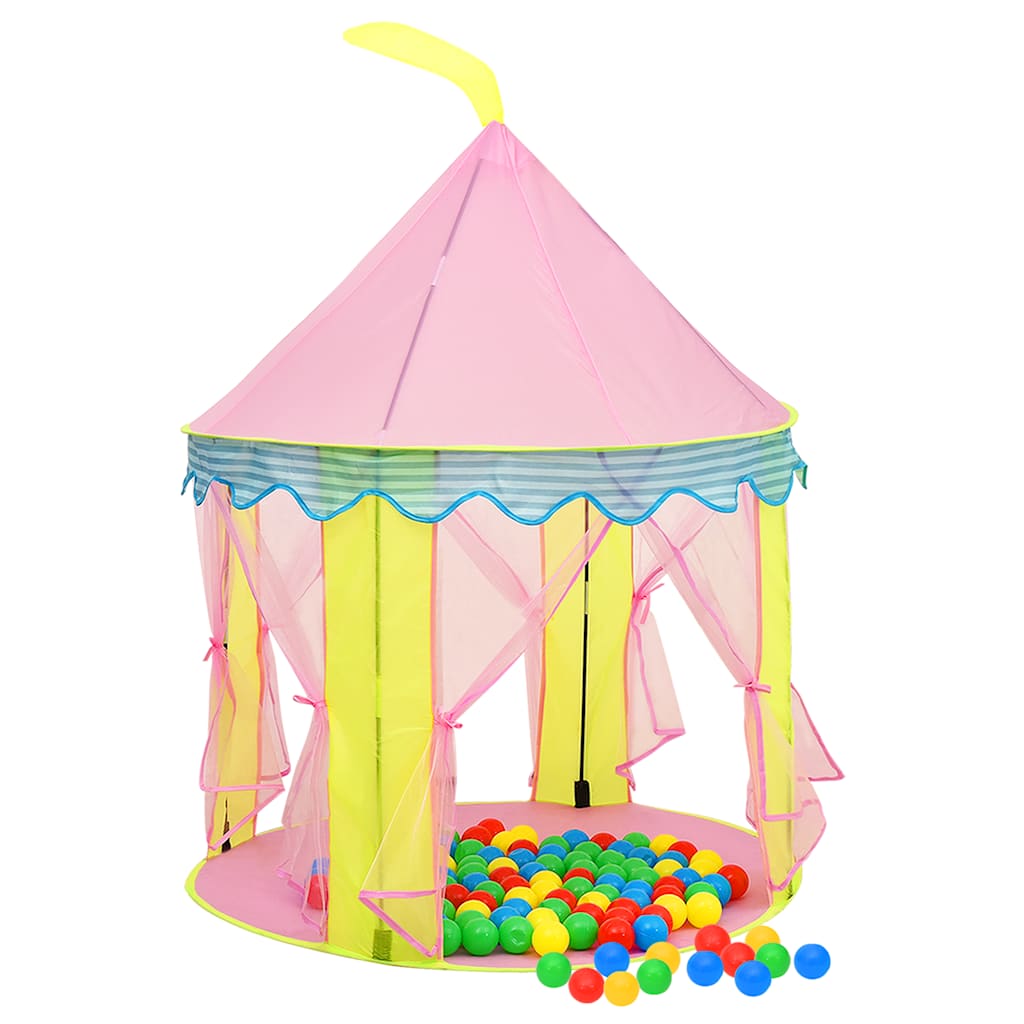Children Play Tent Pink 100x100x127 Cm VidaXL 15 width=274