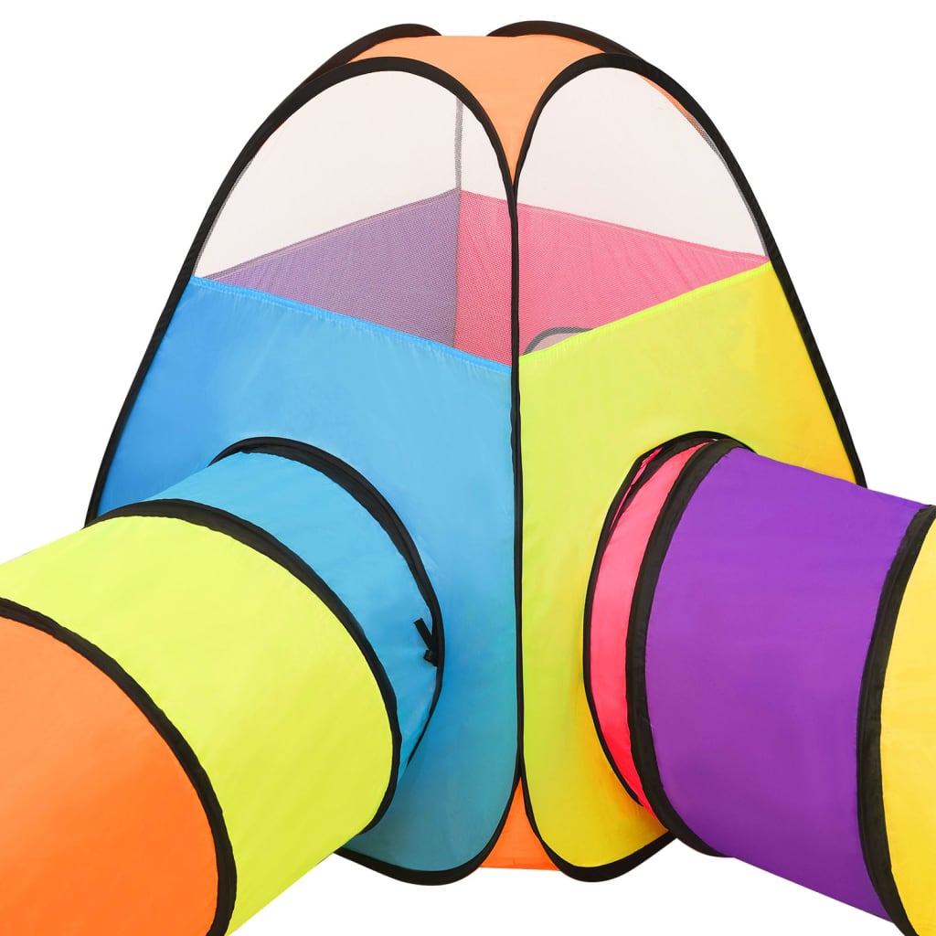 többszínű gyerekjátszósátor 190 x 264 x 90 cm