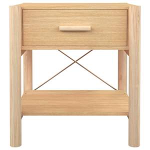 Noční stolky 2 ks 42 x 38 x 45 cm kompozitní dřevo - obrázek 6