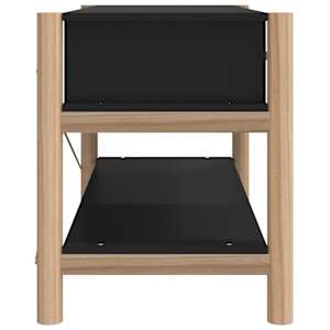 TV skříňka černá 82x38x45 cm kompozitní dřevo - obrázek 6