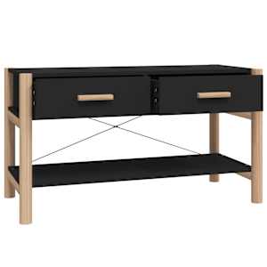 TV skříňka černá 82x38x45 cm kompozitní dřevo - obrázek 7