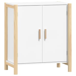 Příborník bílý 62x38x70 cm kompozitní dřevo - obrázek 2