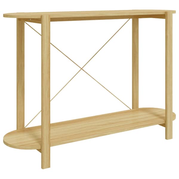 vidaXL konsoollaud, 110 x 38 x 75 cm, tehispuit