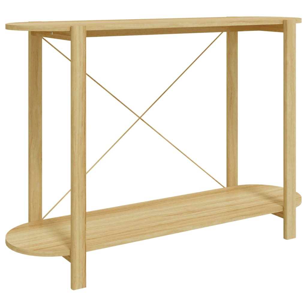 Image of vidaXL Console Table 110x38x75 cm Engineered Wood