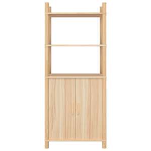 Skříň highboard černá 60x40x141 cm kompozitní dřevo - obrázek 3