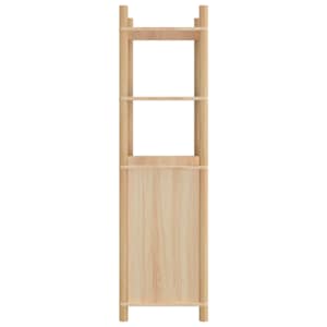 Skříň highboard černá 60x40x141 cm kompozitní dřevo - obrázek 4