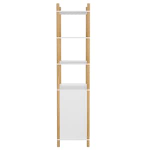 Skříň highboard bílá 60x40x173 cm kompozitní dřevo - obrázek 4