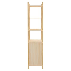 Skříň highboard černá 60x40x173 cm kompozitní dřevo - obrázek 4