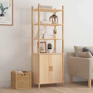 Skříň highboard černá 60x40x173 cm kompozitní dřevo - obrázek 1