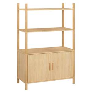 Skříň highboard 80 x 40 x 121 cm kompozitní dřevo - obrázek 2