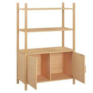 Skříň highboard 80 x 40 x 121 cm kompozitní dřevo - obrázek 5