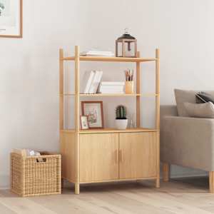 Skříň highboard 80 x 40 x 121 cm kompozitní dřevo - obrázek 1