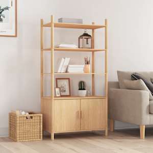 Skříň highboard 80x40x153 cm kompozitní dřevo - obrázek 1