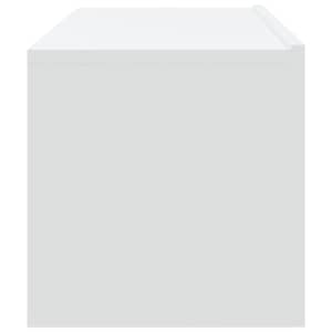 Nástěnné TV skříňky 4 ks bílé 100 x 30 x 30 cm - obrázek 6