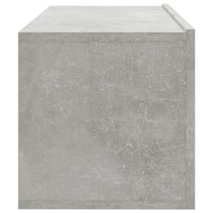 Nástěnné TV skříňky 4 ks betonově šedé 100 x 30 x 30 cm - obrázek 6